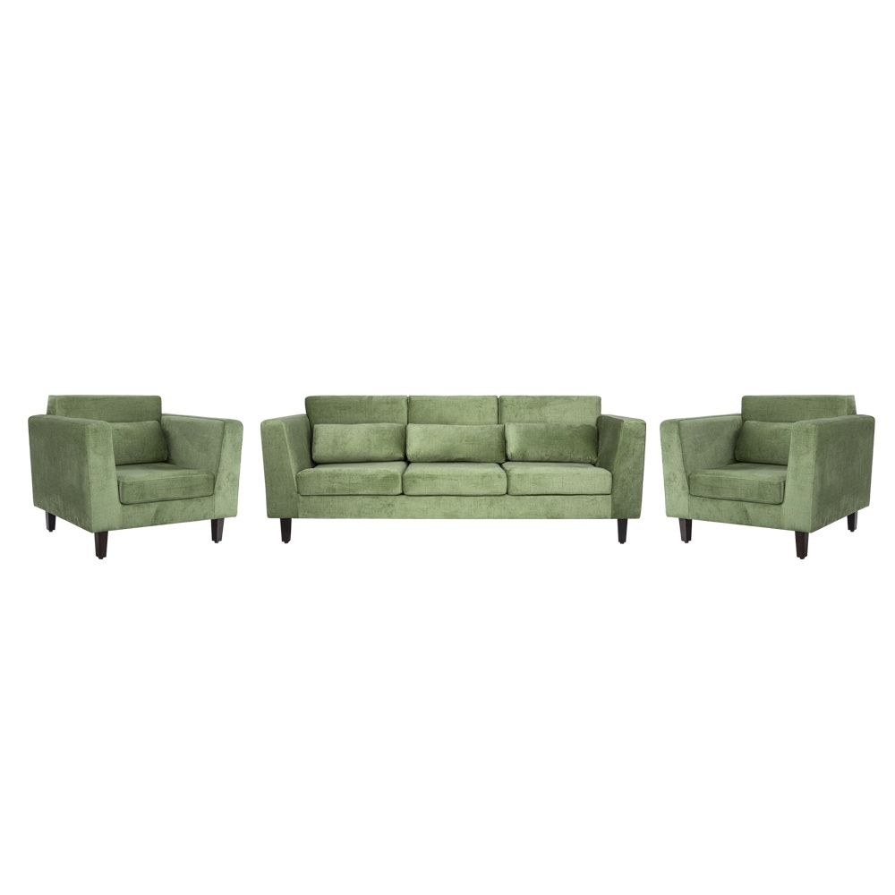 SnoozePro Plus Sofa Set - (3+1+1) Reflection Green